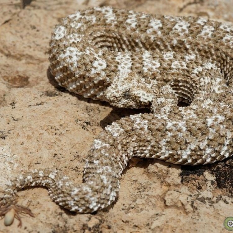Spider Tailed Horned Viper