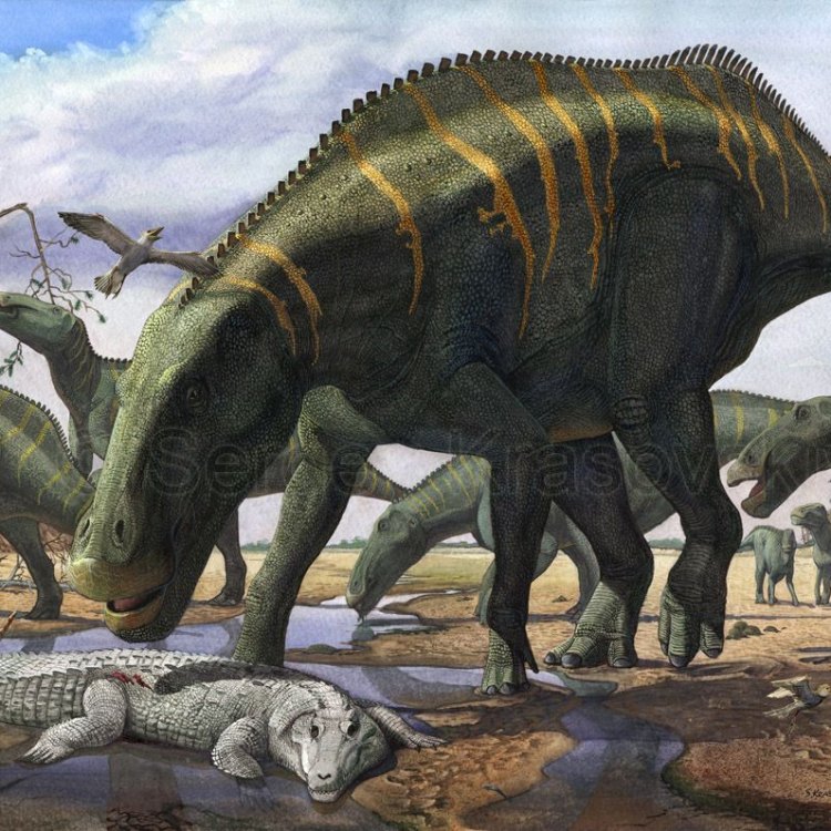 Shantungosaurus: The Enormous Herbivore of China's Grasslands